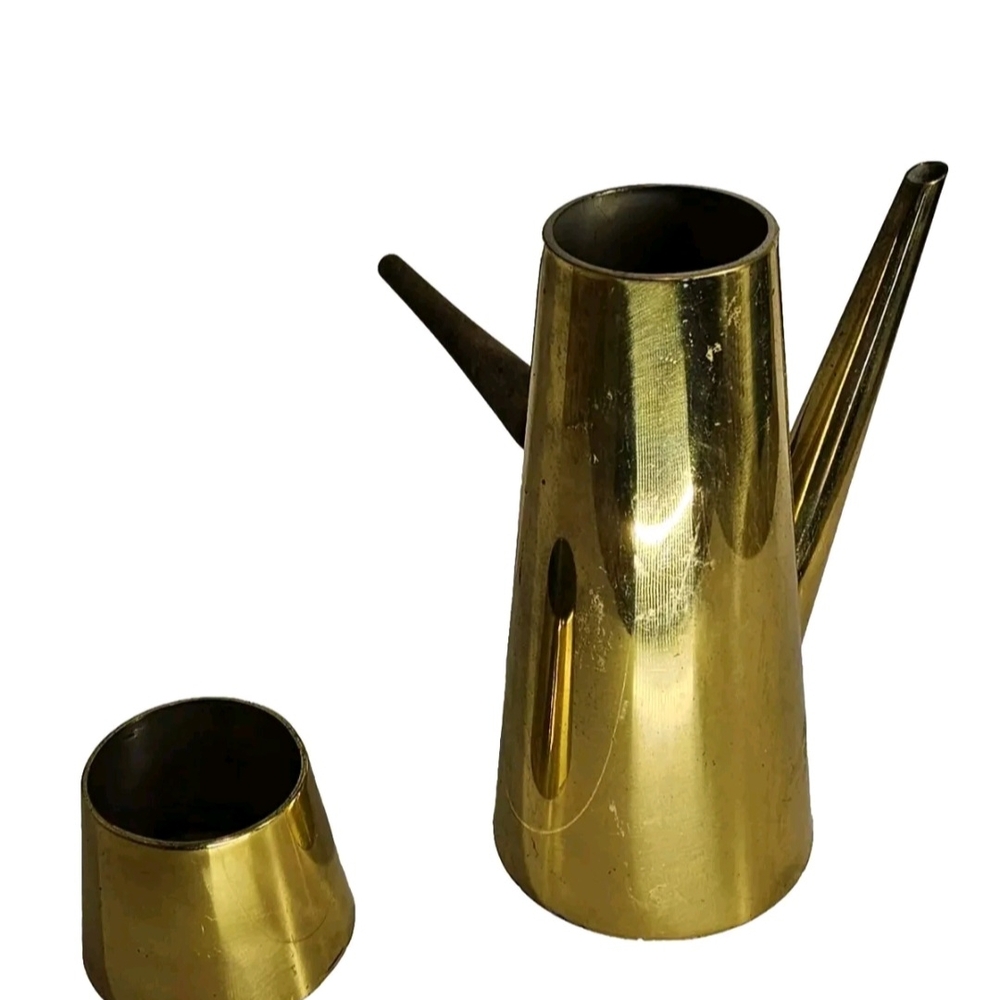 Vintage Brass Tea / Coffee Carafe